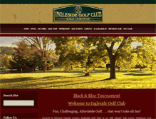 Tablet Screenshot of golfingleside.com